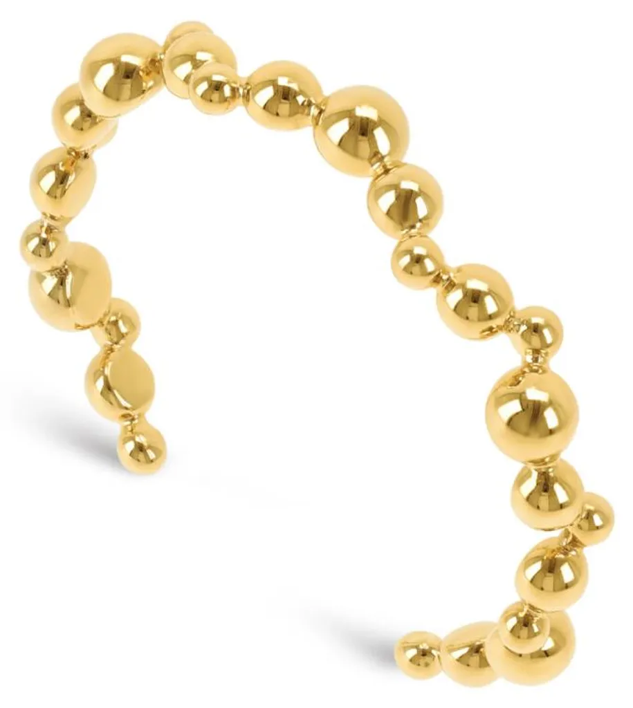 Bracelet One Ao Ojba16G - Bracelet Jonc Rigide en Or Jaune 18 Carats