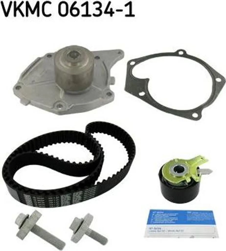 Kit distribution SKF VKMC 06134-1 haute résistance avec pompe OE