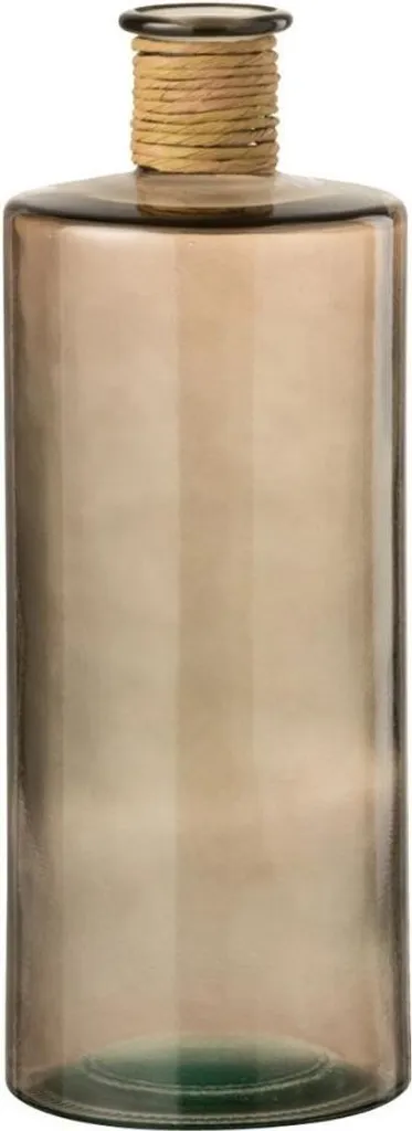 Vase en Verre Ambré J-Line Safari - Soliflore Design pour Intérieur