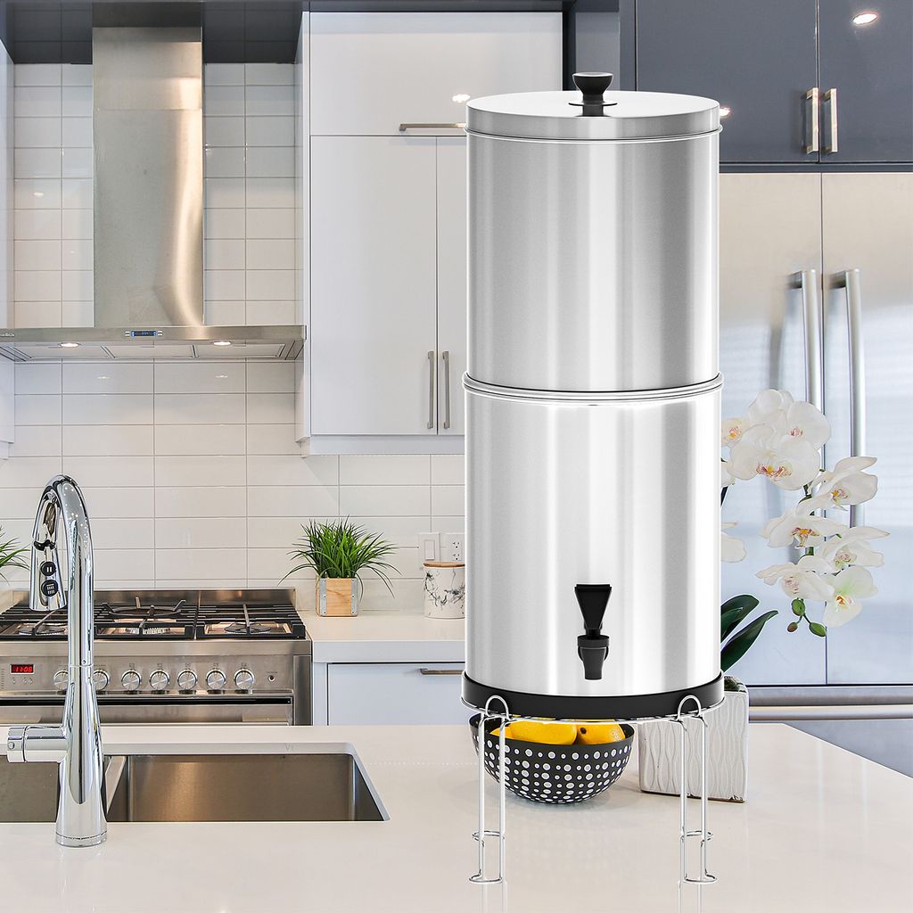 Schwerkraft-Wasserfiltersystem Wasserfiltrationseimer fuer Produktbild 8