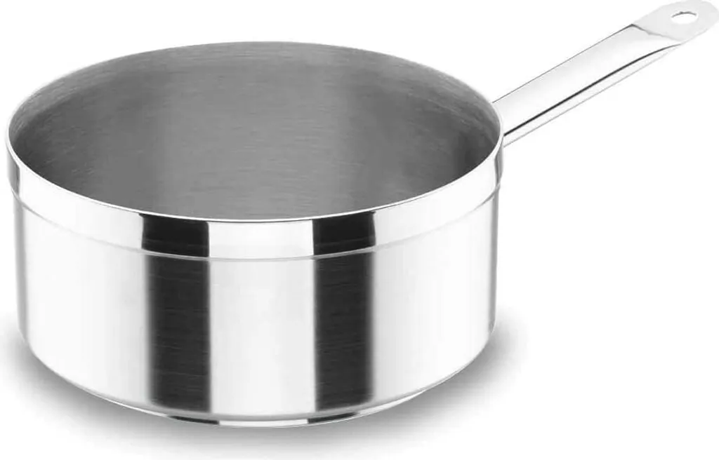 Casseruola Francese Lacor 28 cm Chef Luxe 54229N - Acciaio Inox Professional