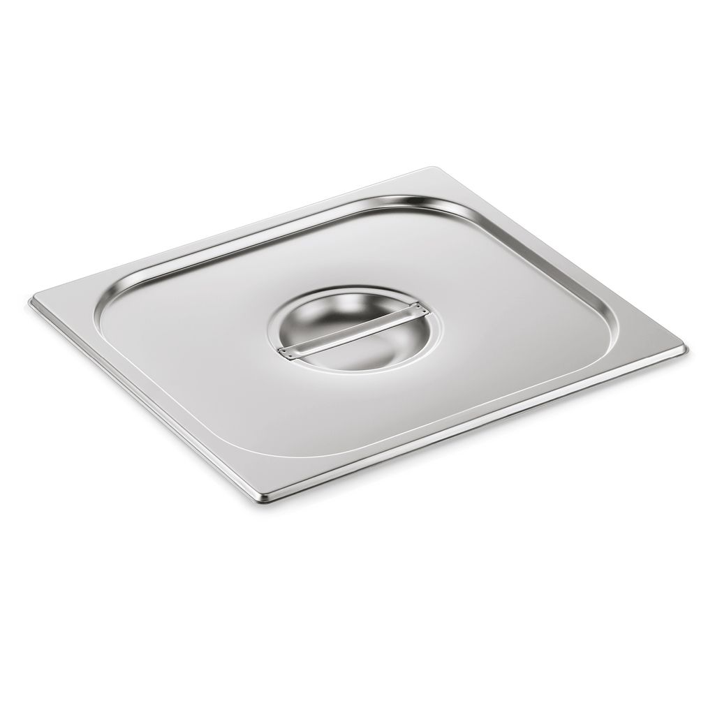 GN Deckel mit Löffelaussparung 2/3 GN Core, Chromnickelstahl