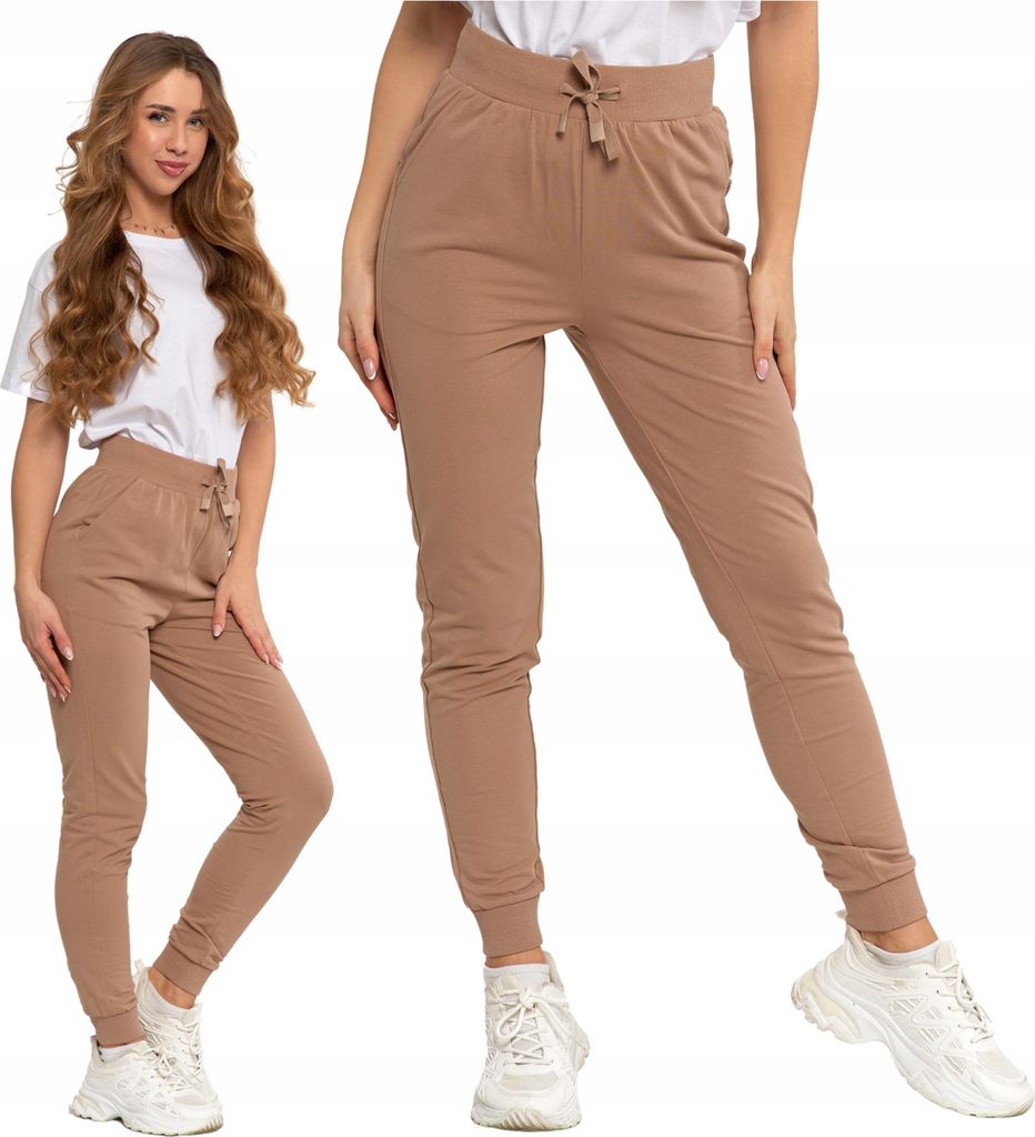 WOMEN'S PANTS Smooth Pockets Trainingshose Baumwolle MORAJ - XXL