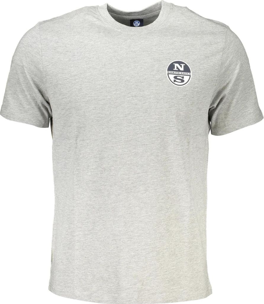 North Sails Graues Kurzarm-T-Shirt 902839000 : Größe - XL Größe: XL