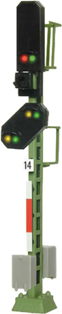 Signal lumineux de block échelle N Viessmann 4414 pour réseau ferré