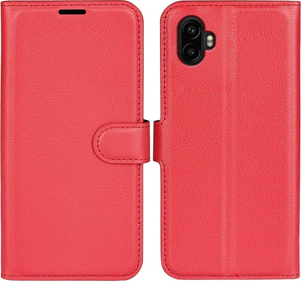 Samsung Galaxy Xcover 7 Pro Hülle - Coverup Klapphülle - Rot
