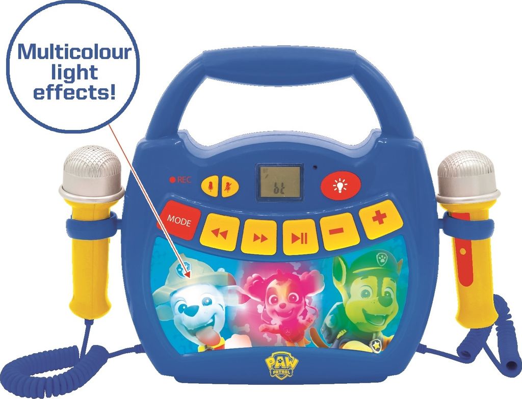 Altoparlante Bluetooth Paw Patrol con microfono ed effetti Immagine del prodotto 