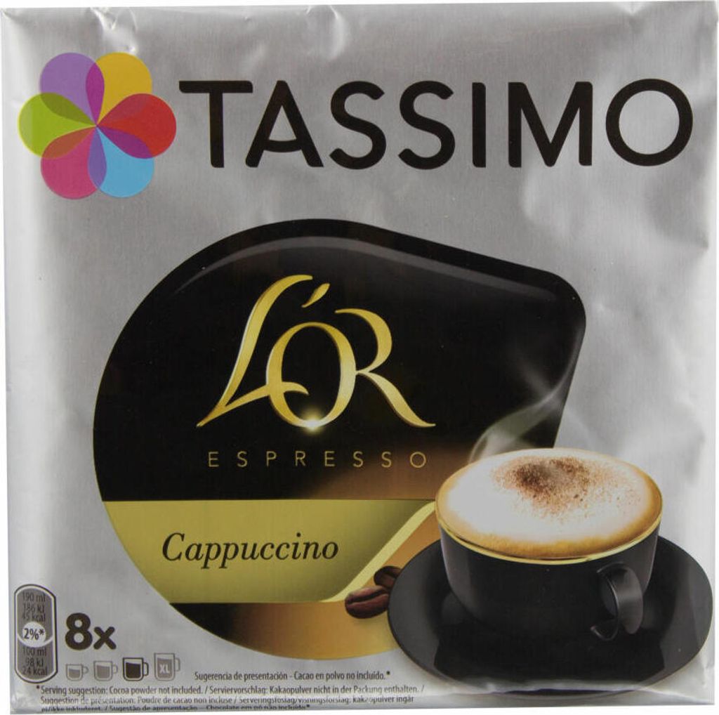 Tassimo LOr Cappuccino, Kaffee, Kaffeekapsel, T-Disc Produktbild 