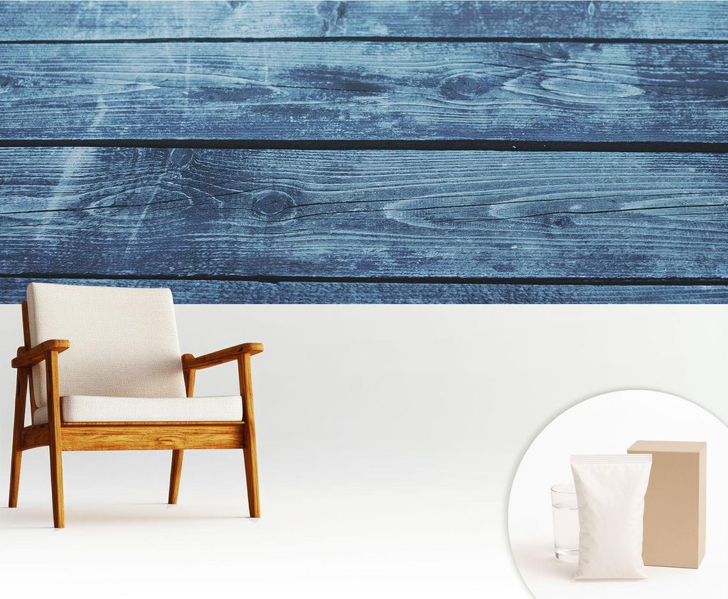 Fototapete - 250x104 cm - Tapete - Wandtapete - Wandbilder - Dekofolie - Tapete Folie - Wand - Dekoration - Wohnzimmer - Rustikaler Boden