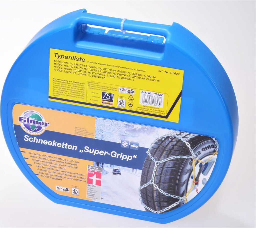 Schneekette Super-Gripp KN 90 Autozubehör Winterarsstattung Produktbild 