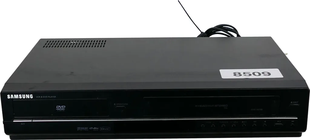 Samsung DVD-V6700 | Combo Magnétoscope VHS et Lecteur DVD Multiformat