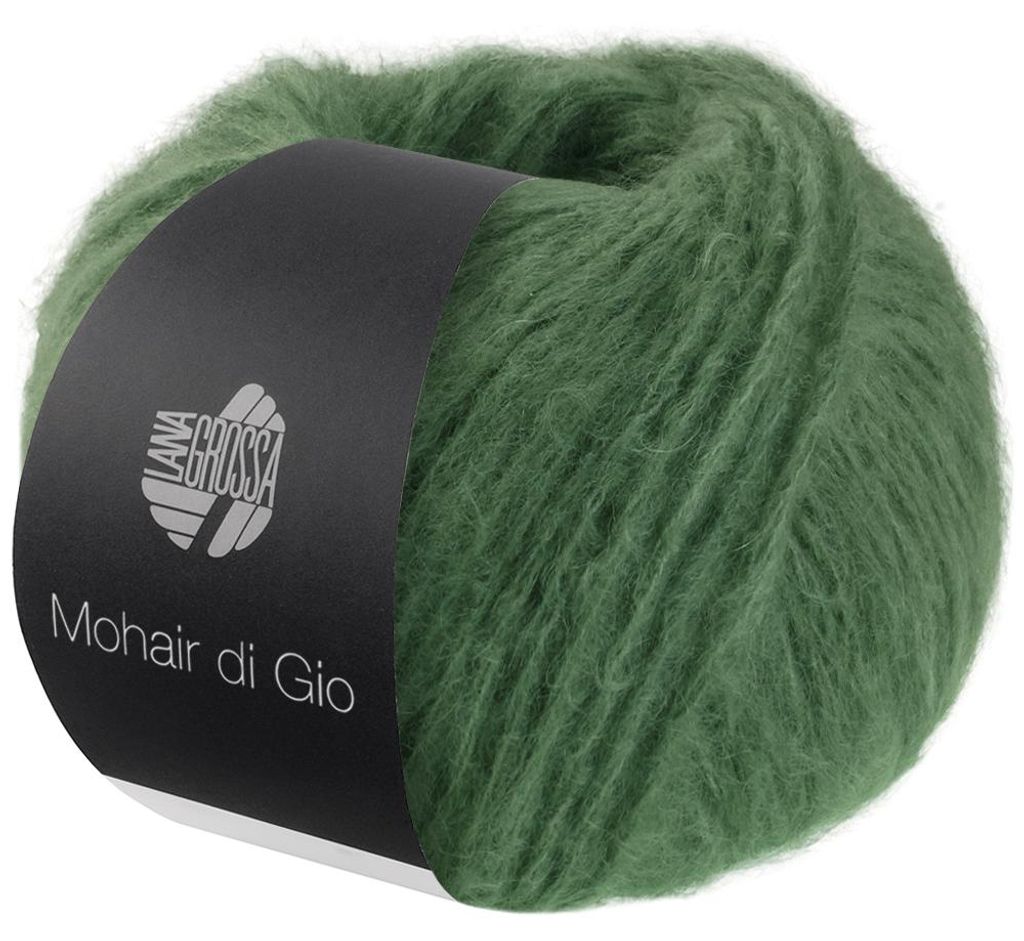 Lana Grossa - Mohair di Gio 0013 resedagrün Produktbild 