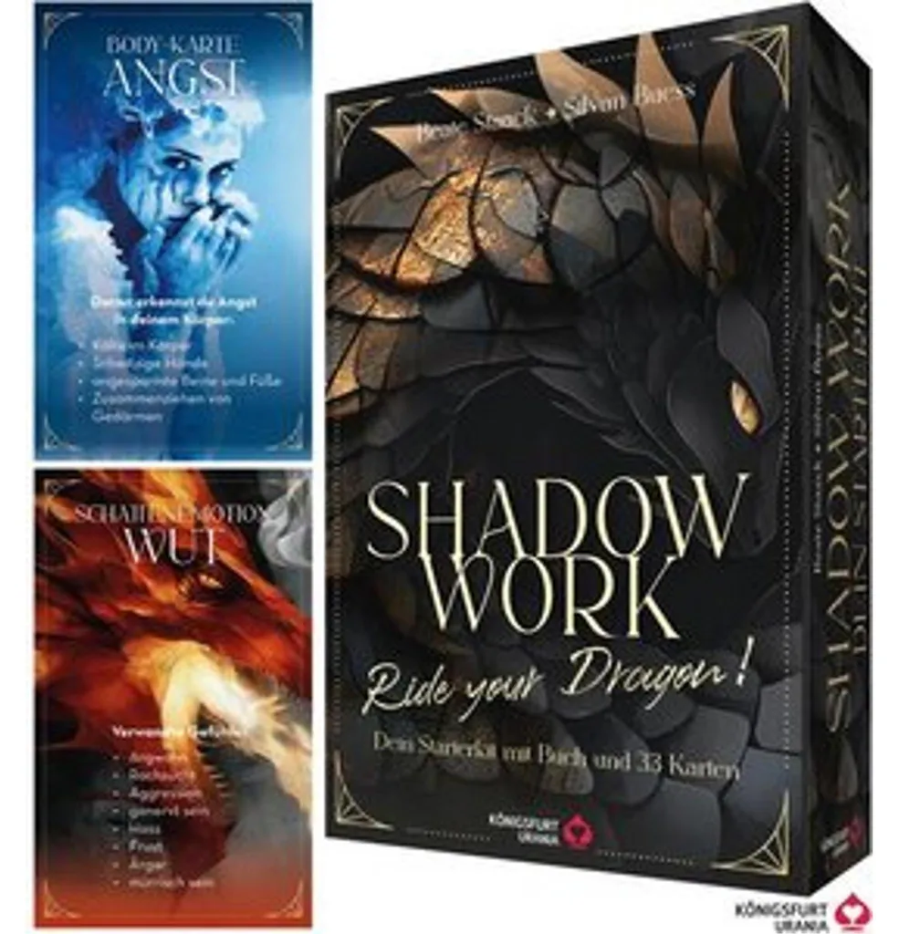 Coffret de Développement Personnel Shadow Work avec Livre et 33 Cartes