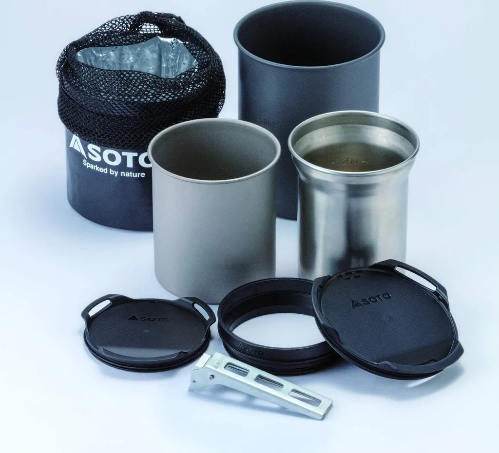 Kit Cuisine Bivouac SOTO Thermostack Combo pour Trekking et Camping