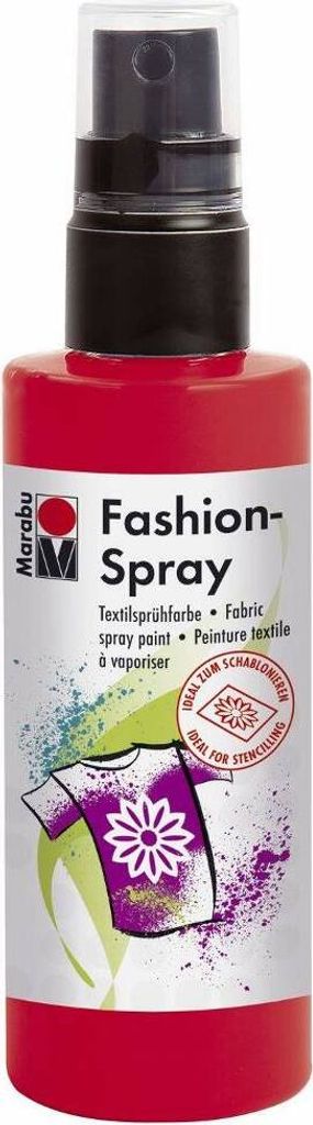 Marabu Fashion Spray rot 100ml Produktbild 