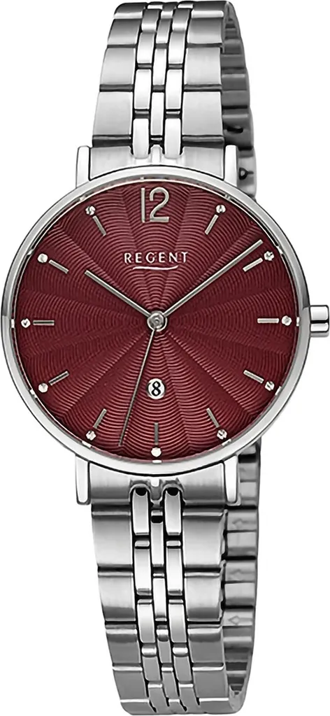 Regent D2URF1497 Orologio Metallo Argento - Meccanismo Quarzo Affidabile