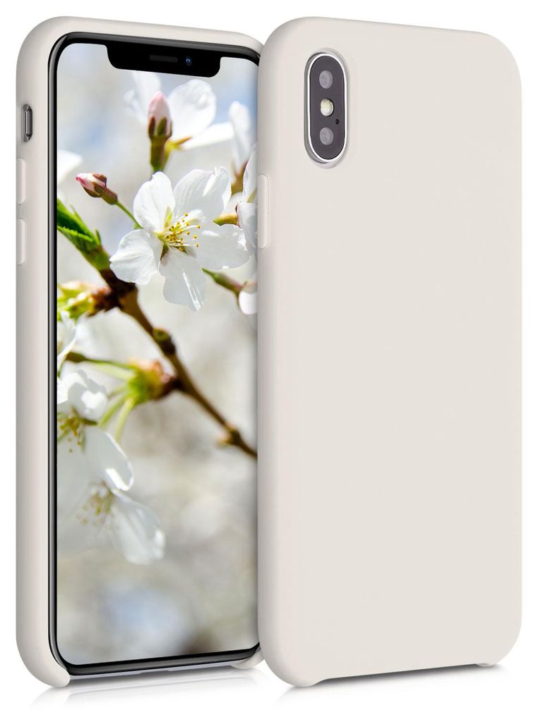 kwmobile Handyhülle für Apple iPhone X Hülle - Case Silikon Produktbild 