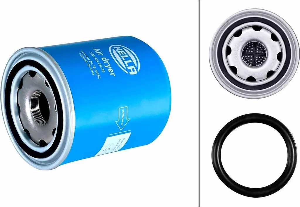 Cartouche sécheur d'air M39x1,5-6H HELLA pour camions VOLVO FMX