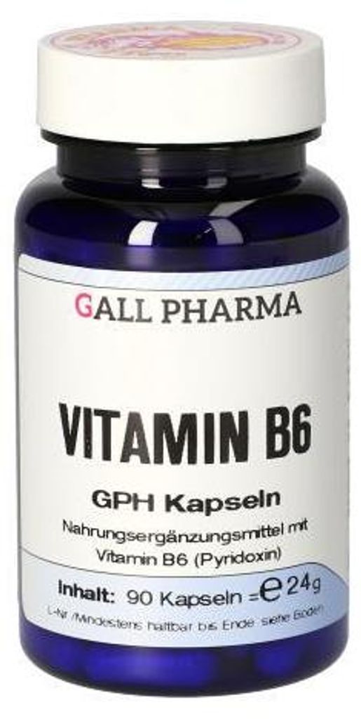 Vitamin B6 Gph Kapseln 90 St Produktbild 