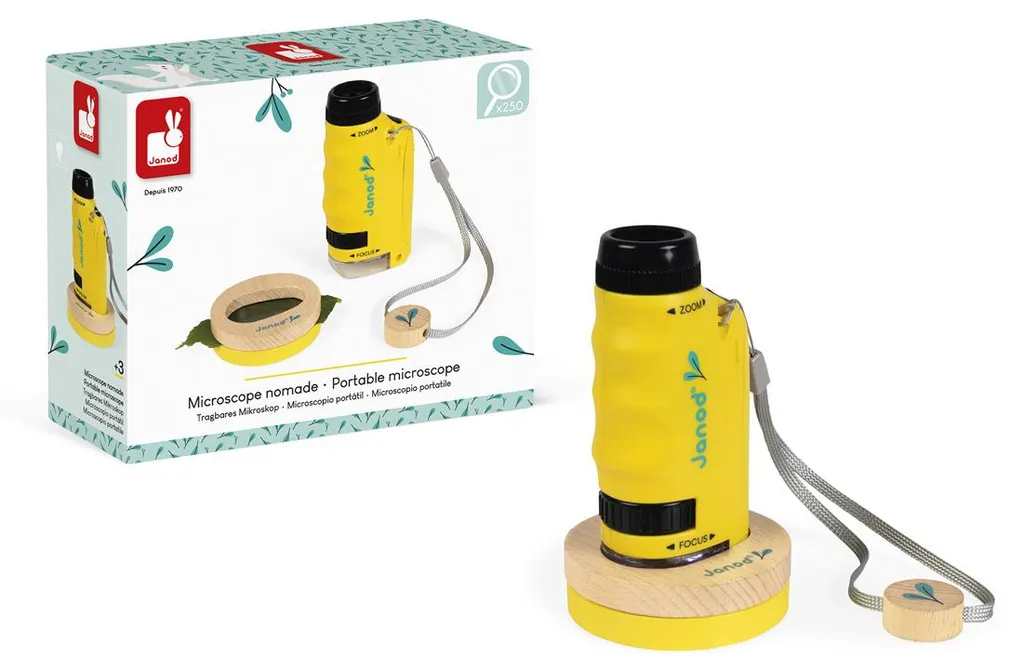 Microscope Happy Garden pour Enfant - Kit Exploration Nature et Science - 2