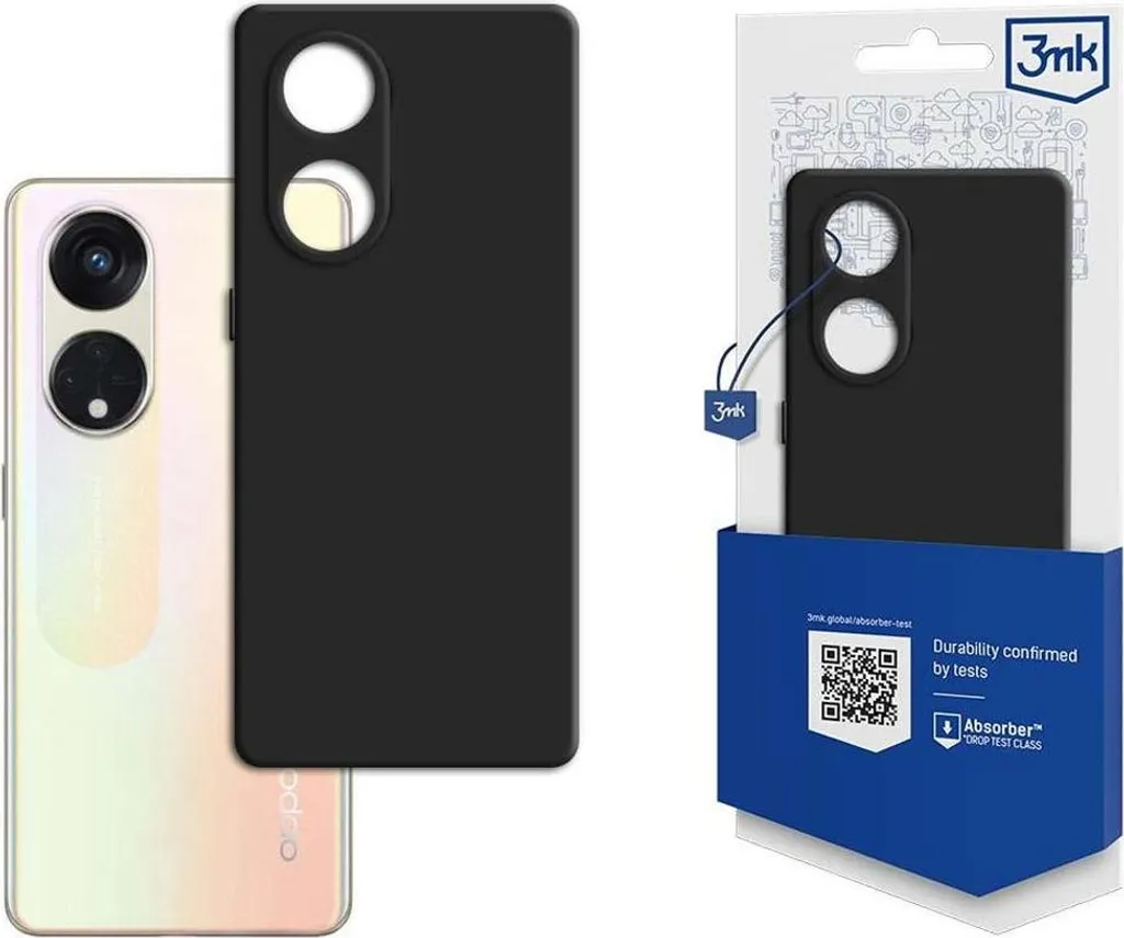 Cover Resistente Oppo Reno8 T 5G 3Mk Matt Case - Lavabile e Antiurto
