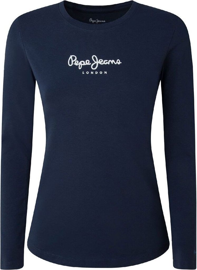 Pepe Jeans New Virginia Ls N T-shirt Blau 2XS Frau Blau 2XS
