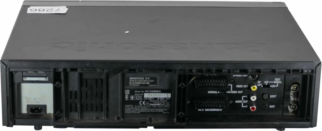 Panasonic NV-HS900EG Magnétoscope S-VHS Idéal pour Numérisation VHS - 2