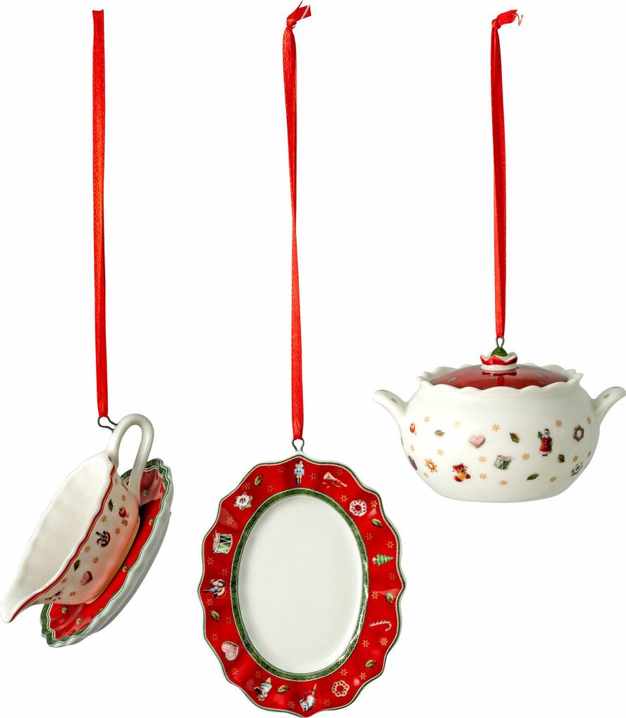 Villeroy & Boch Toy's Delight Ornamente Servierteile Set 3tlg.