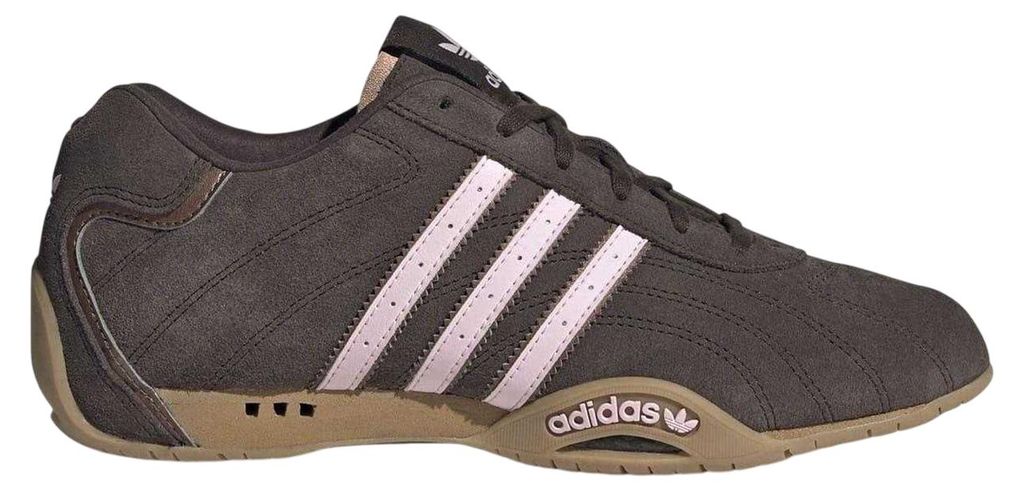 Adidas - "Adiracer Lo" Sneaker für Damen, Wildleder GT19936 (39 EU) (Braun/Pink)