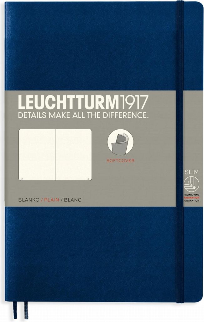 LEUCHTTURM1917 Notizbuch Soft-Notizbuch B6 glatt