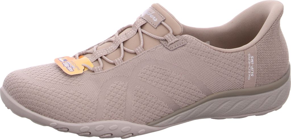 Skechers Breathe Easy Slipper Beige Produktbild 