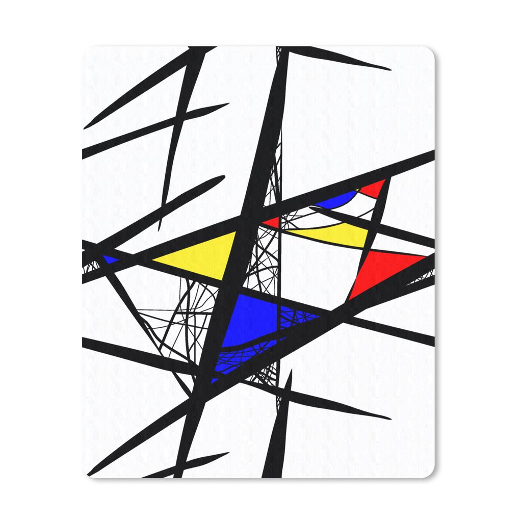 MuchoWow Mauspad Mousepad Muster - Abstrakt - Kunst 30x40 cm - Mousepads - Maus Mat - Pad - Mausunterlage - Mausmatten