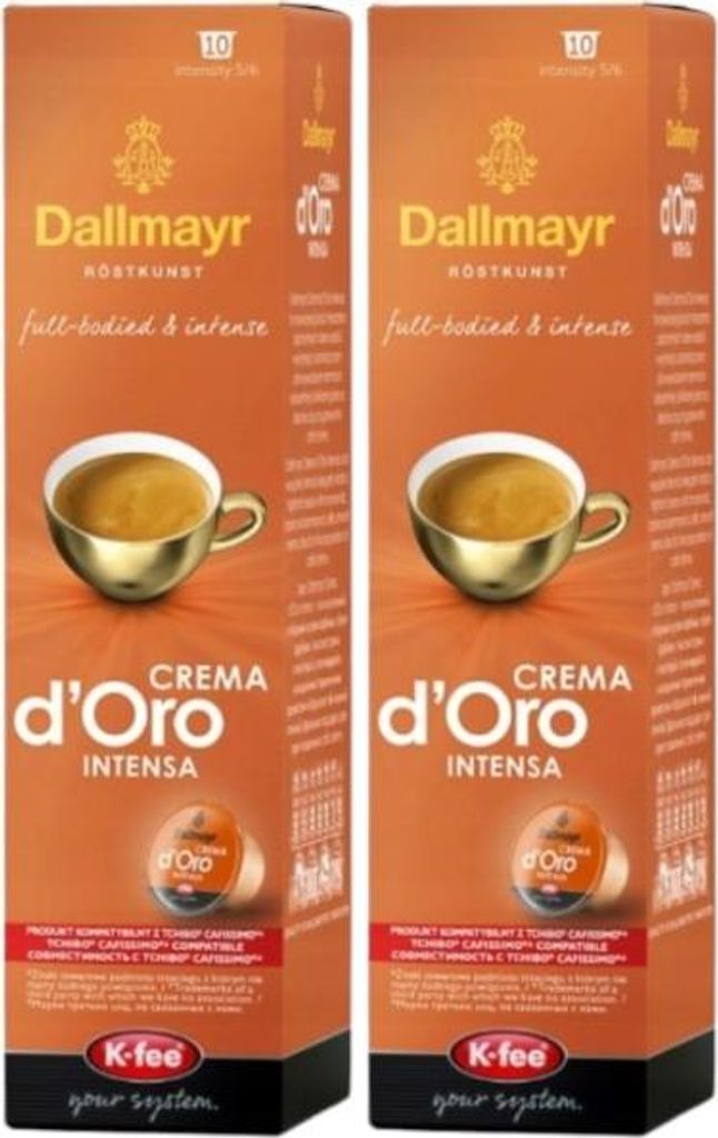 Kawa Crema Intenso Dallmayr 10 kapsułek Immagine del prodotto 