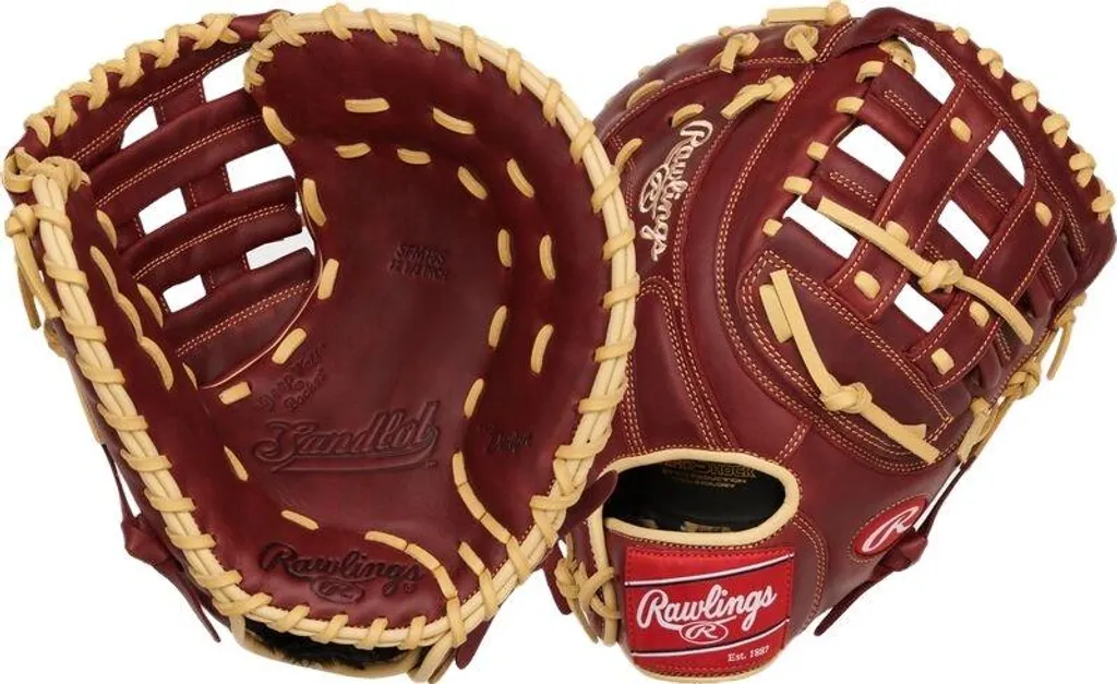 Gant de baseball 12,5 pouces Rawlings SFM18S idéal pour Première Base Gaucher