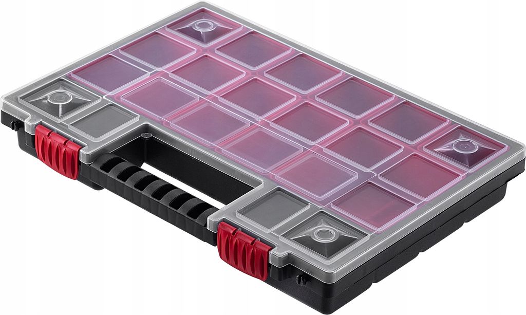KADAX Organizer ”Berg”, Sonstige Werkstattordnung, Kleinteilmagazin mit Deckel, 34 cm, 1 Stück