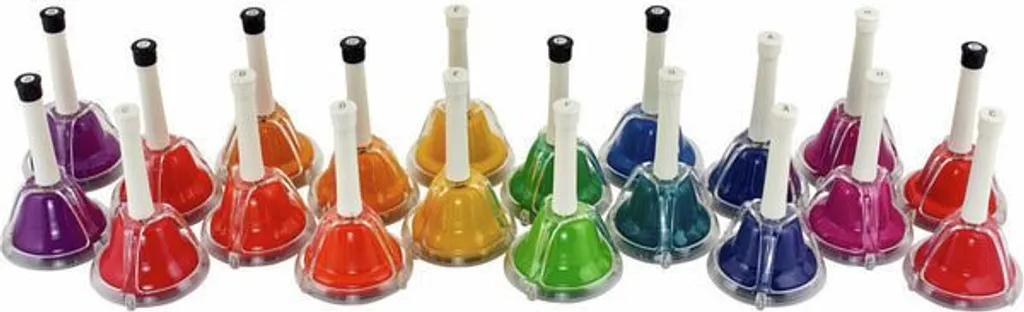 AW Rainbow set de 20 cloches de table multicolores pour réception - 3