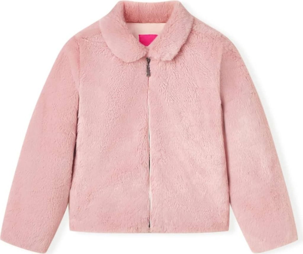 "2026 MODERNE"Kindermantel Kunstpelz - Moderne und langlebige - Bekleidungslinie - Rosa 128 NEU462993 - Babyregenbekleidung