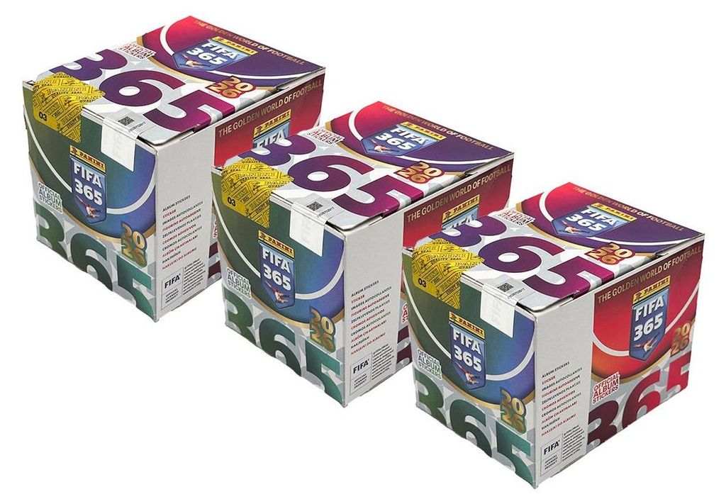 Panini FIFA 365 - 2026 - Sammelsticker - 3 Displays (108 Produktbild 