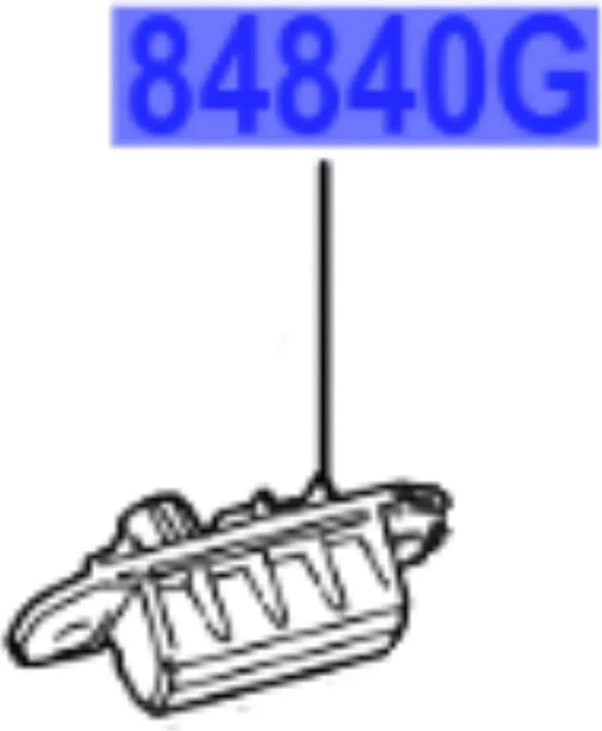 Bouton de coffre bloqué ? Solution Toyota 84840-52040 Prius Yaris