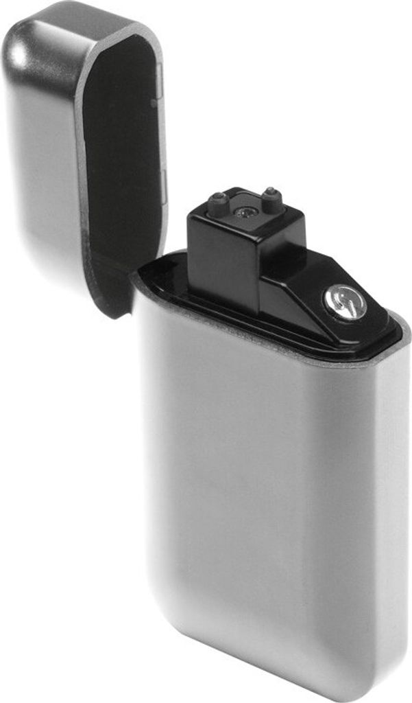 Elektronisches Feuerzeug / USB Feuerzeug / Farbe: silber Produktbild 