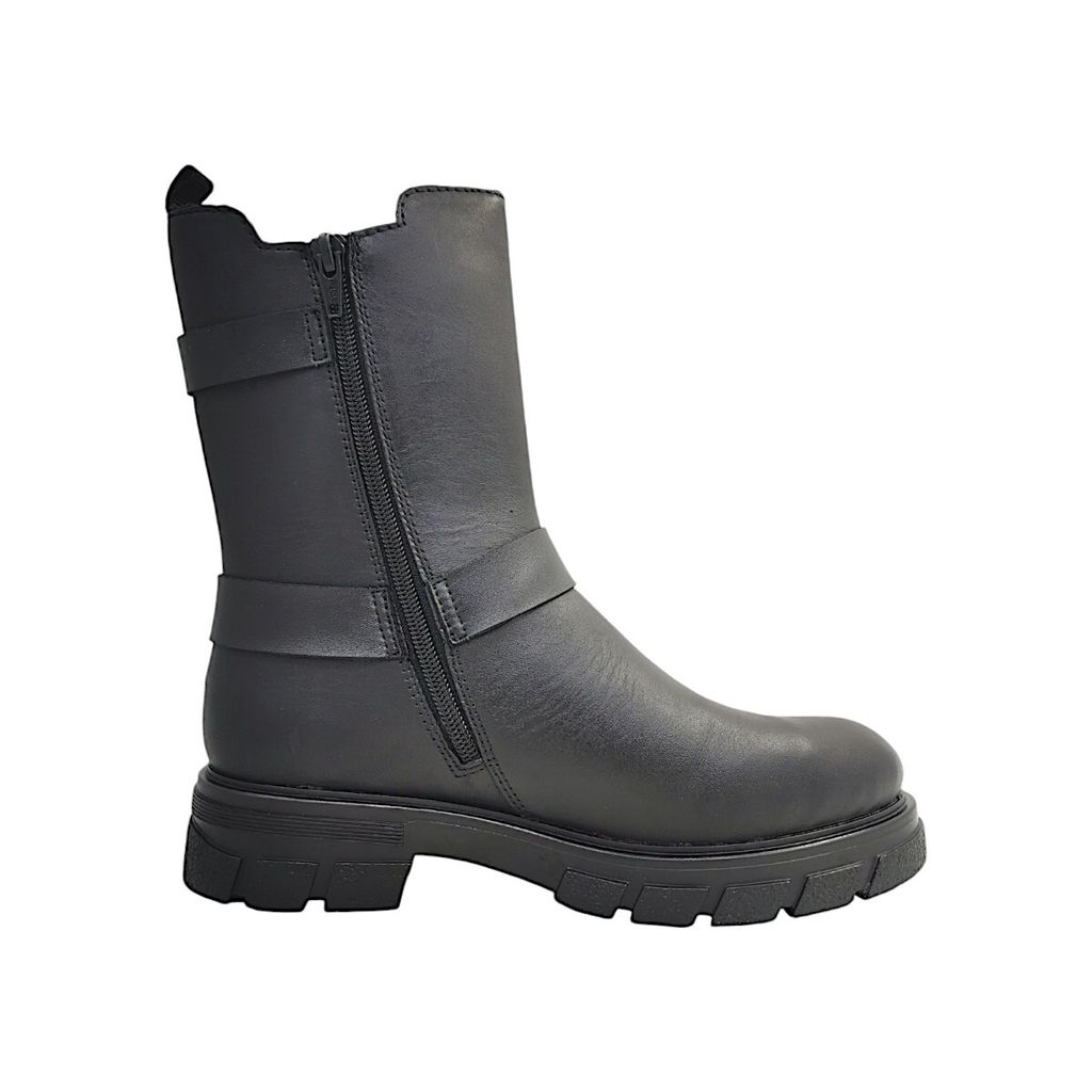 Rieker Damen Chelsea Boot Stiefelette Schnalle Riemen