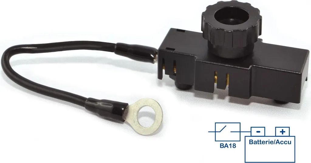 BAAS BA18 Coupe-batterie Universel - Interrupteur de Batterie pour Moto