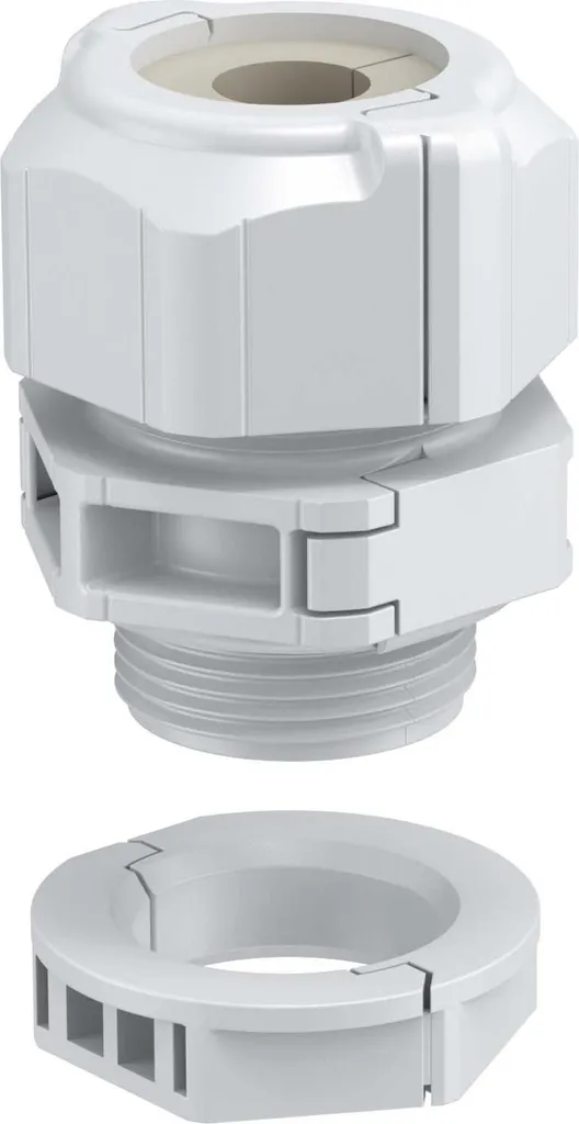Presse-étoupe divisible V-TEC TB25 09-11 OBO Bettermann avec contre-écrou