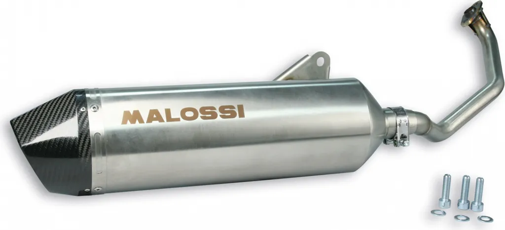 Pot Malossi RX Homologué E3 en Inox pour Scooter Honda PCX 125 2010