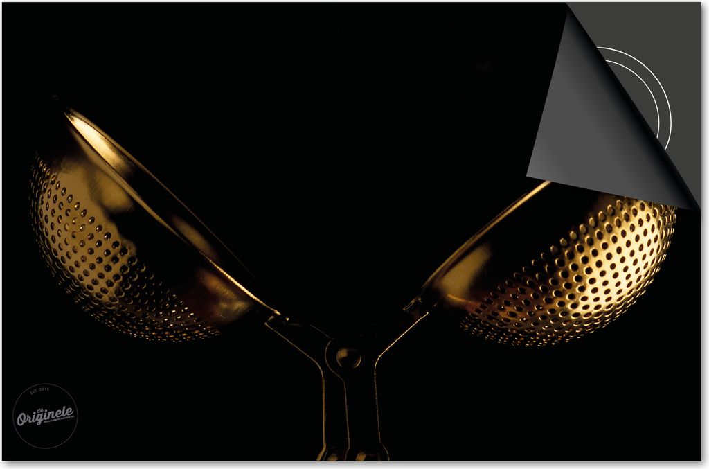 Induktionsschutz 90x52 - abdeckplatte Induktion matt- Dietrix Kochfeldschutz- Base - Schwarz und Gold - Teehalter gold