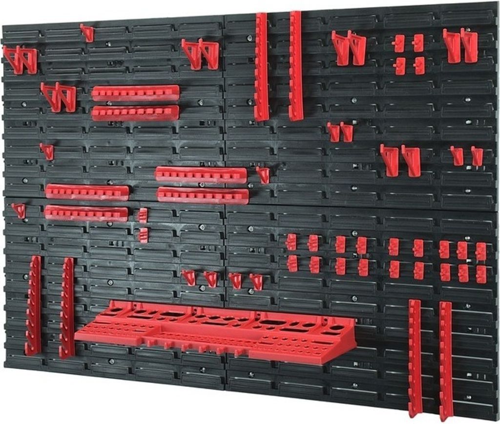 65 dílná nástěnná sada nářadí 1152 x 780 mm Děrovaná stěna Obrázek produktu 2