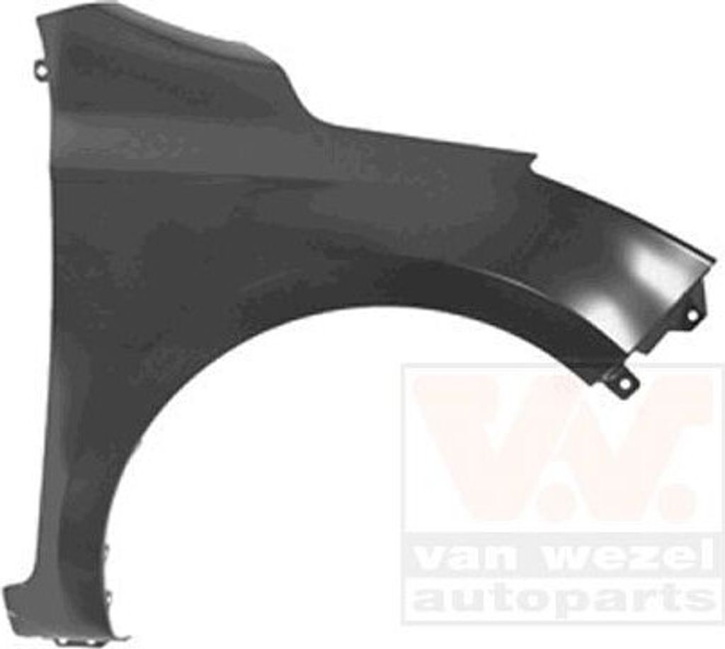 VAN WEZEL 8258658 Kotflügel Vorne Rechts für HYUNDAI i20 (PB, PBT)