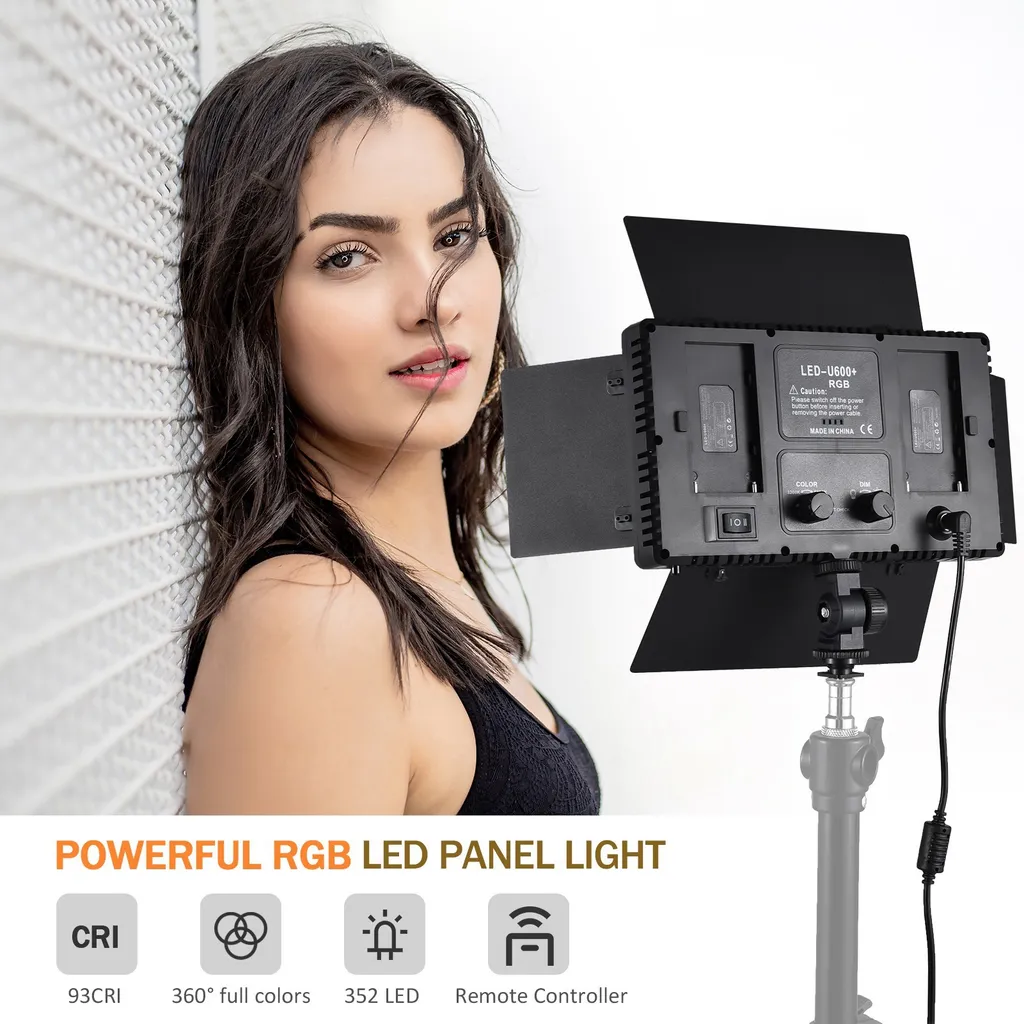 Panneau de lumière à LED pour streaming et visioconférence de qualité