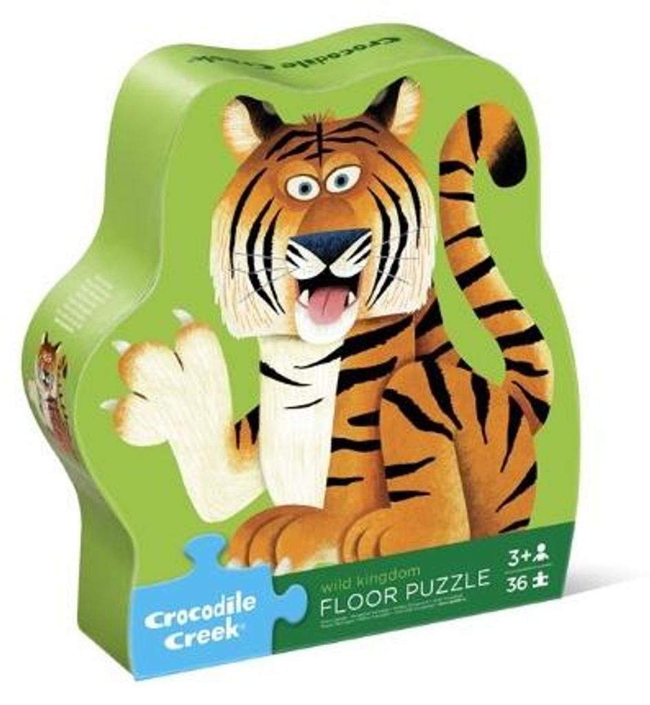 Crocodile Creek Puzzle Tiere - Maxi Puzzle 36 Teile - Lernspielzeug