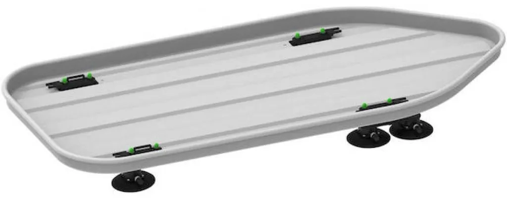 TreeFrog Porte-coffre de toit 21 - Support mural 150x150mm noir ajustable